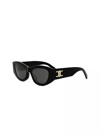 CELINE | Triomphe schwarze geometrische Sonnenbrille | 